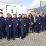 Des gendarmes de l'IRCGN arrivent en Ukraine