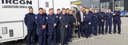Des gendarmes de l'IRCGN arrivent en Ukraine