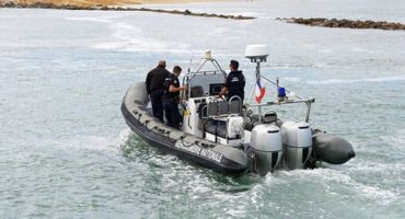 gendarme en unité nautique

