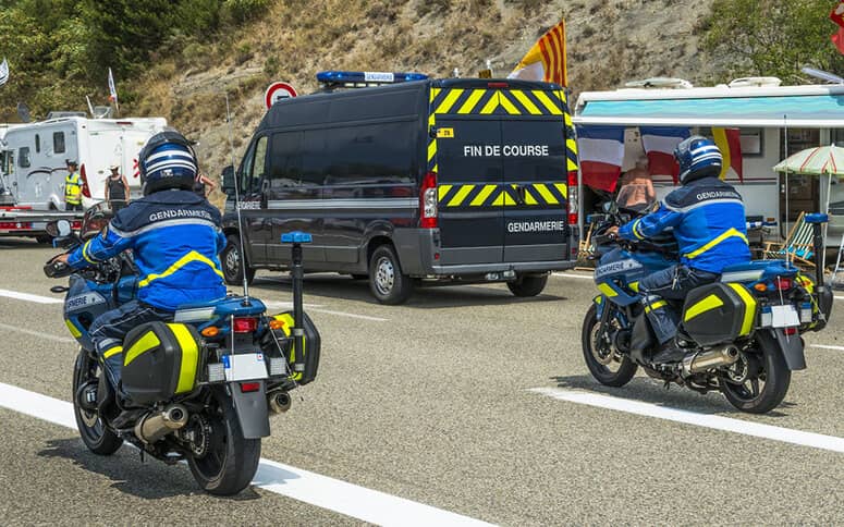 gendarme motocycliste