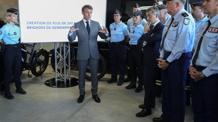 Macron annonce 238 brigades de gendarmerie