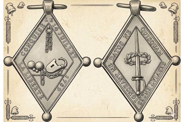 m�daille vainqueurs de la bastille